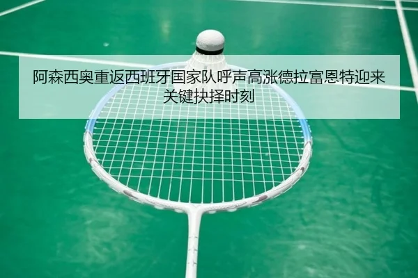 阿森西奥重返西班牙国家队呼声高涨德拉富恩特迎来关键抉择时刻